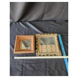 (2) Square Wall Mirrors
