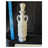 VTG '71 Jim Beam Slag Glass Discus Throw Decanter