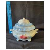 Vintage Porcelain Covered Dish
