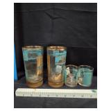 Libbey 'Southern Comfort Steamboat' Glasses