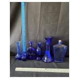 Cobalt Blue Glassware- Vases