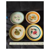 (4) 5' VTG Stangl Pottery Plates