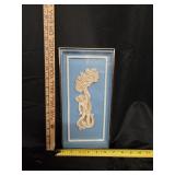 Vintage Wedgwood Cherub Wall Hanging Picture