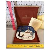 1974 Beswick Christmas in Bulgaria Plate