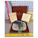 1975 Beswick Christmas in Norway Plate