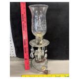 Art Deco Crystal & Glass Prism Lamp