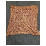Handmade Crochet Blanket 58'x53'