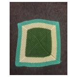 Hand-Made Crocheted Afghan 'Granny Square'