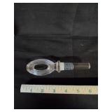 Towle Full Lead Crystal Wine Stopper