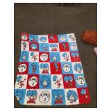 Dr. Seuss 'Thing 2' Fleece Blanket 58'x50'