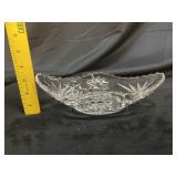 VTG Anchor Hocking Clear Glass Serving Bowl