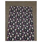 David Textiles Sugar Skulls Folkloric Black