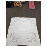 VTG Hand-Made Table Linen 43'x44'