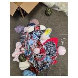 Grouping Of Yarn & Crocheting Supplies