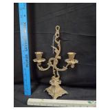 VTG Bronze Candlestick Holder