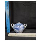 Japanese Porcelain Blue/White 'Flying Phoenix'