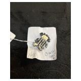 VTG SFJ Numbered Black & White Brooch