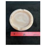 VTG Pink Slag Glass Ashtray