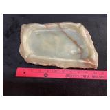 VTG Marbled Hand-Carved Onyx Ashtray