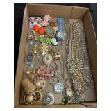 VTG Costume Jewelry- Necklaces, Earrings, Rings