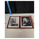 (2) Hollywood Star Photos- Alice Faye, Rita