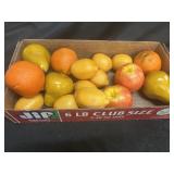 Plastic Lemons, Orange, Apples, Pears