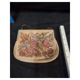 MCM Tapestry Kiss Lock Purse