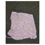 Handmade Crochet Blanket 26'x24'
