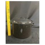 Granite Ware 15qt Speckled Black Enamelware Stock
