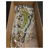 VTG Costume Jewelry- Necklaces. Rings