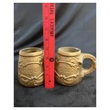 (2) VTG 'Good Luck' Mugs