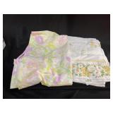 VTG Floral Flat Sheets