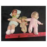 (3) VTG Baby Dolls