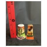 VTG Cactus & Palm Trees Salt & Pepper Shakers