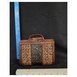 1940s. Bamboo Latch Lock Purse