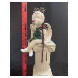 VTG Ceramic Angel Figurine StatueNeeds Re-Glued