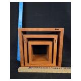 3pc. Cube Wall Shelf Set