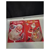 (2) Whitman Christmas Coloring Books