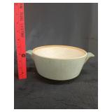 VTG Stoneware Japan Handled Serving Bowl