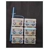 (6) Radio Plastic Drink Buckets