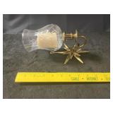 VTG Solid Brass Atonic Candle Holder