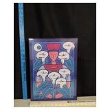 Framed Print 'Luna De Flores' By Angelika