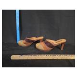 1990s UNISA Wedge Heel Round Toe Size 6.5