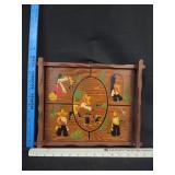 1950s Mexican Themed Wood Tray