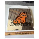 (6)12' 1980s 'Garfield' Fair Prize Mirror Art