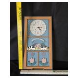 VTG Elgin 'Bless Our Home' Wall Clock