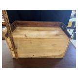 Handmade Wooden Toy Chest