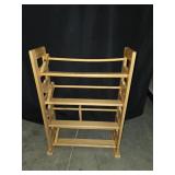 Wood Shoe Rack