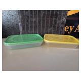 (4) Plastic Storage Containers w/ Lids *NEW*