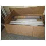 Box of GE Fluorescent Linear Tube Bulbs 23'